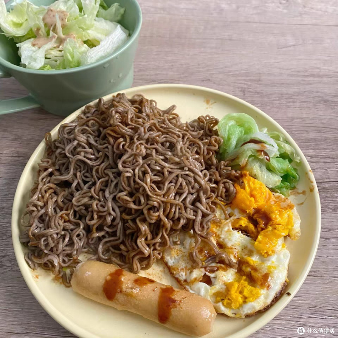 荞麦方便面面0脂肪非减脂减肥专用无糖代餐主食食品泡面零食粗粮