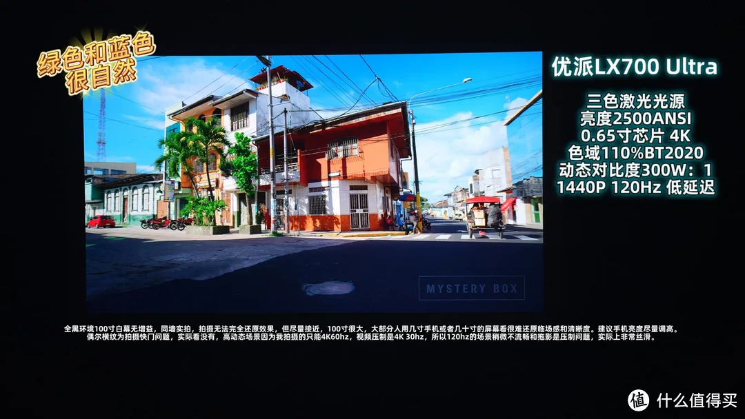 优派三色激光游戏投影！0.65寸芯片，LX700 4K Ultra！XBOX认证1440P120Hz高刷低延迟！