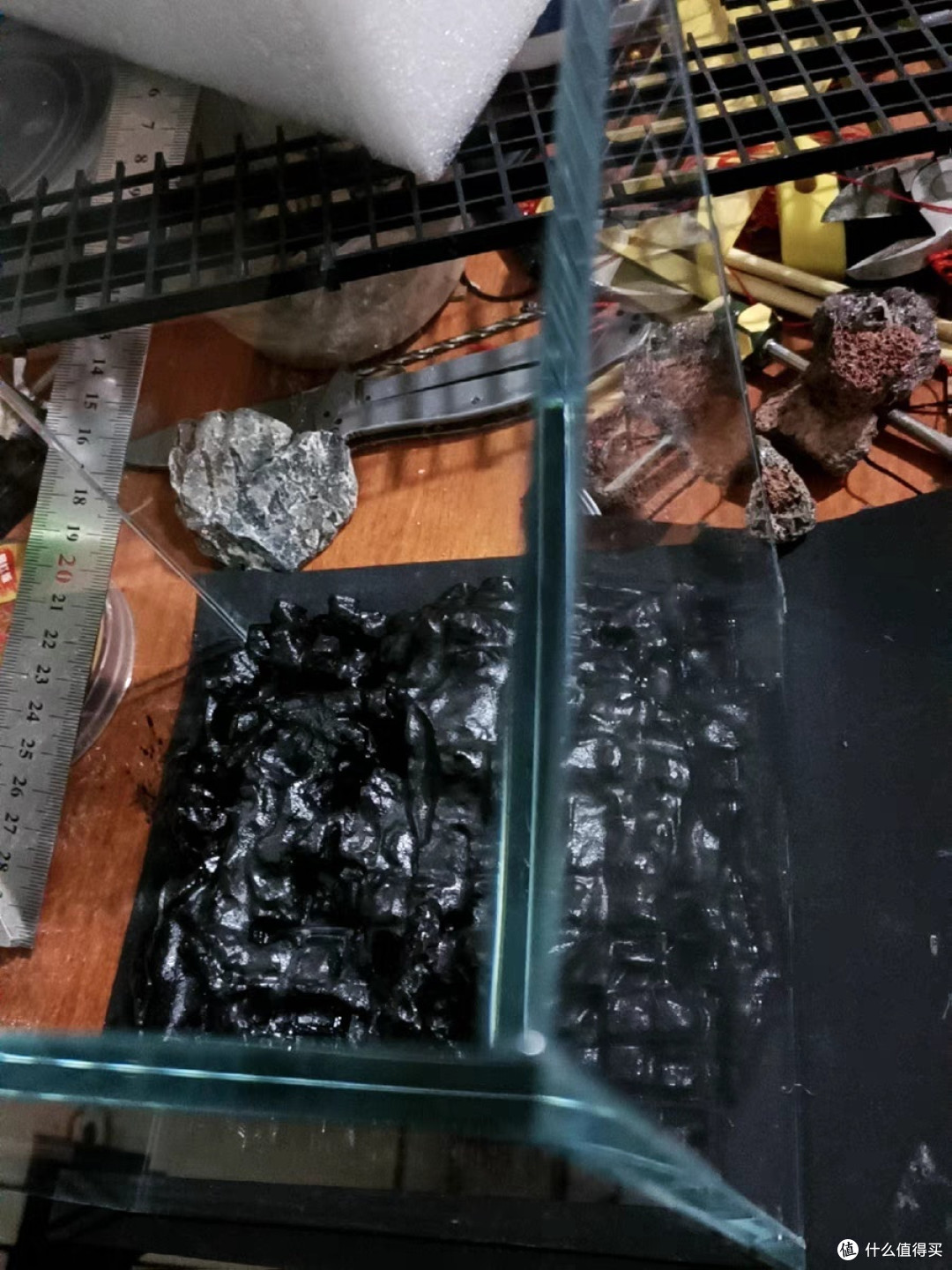 新款超白斗鱼缸桌面缸水族造景缸