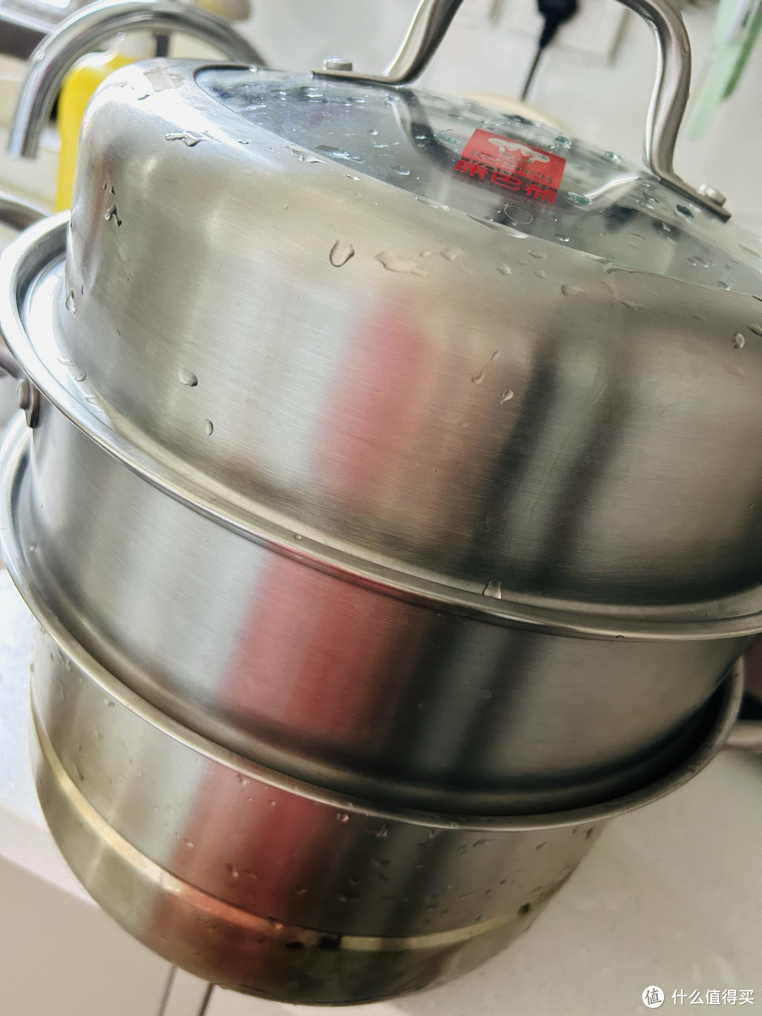 厨房神器康巴赫不锈钢蒸锅