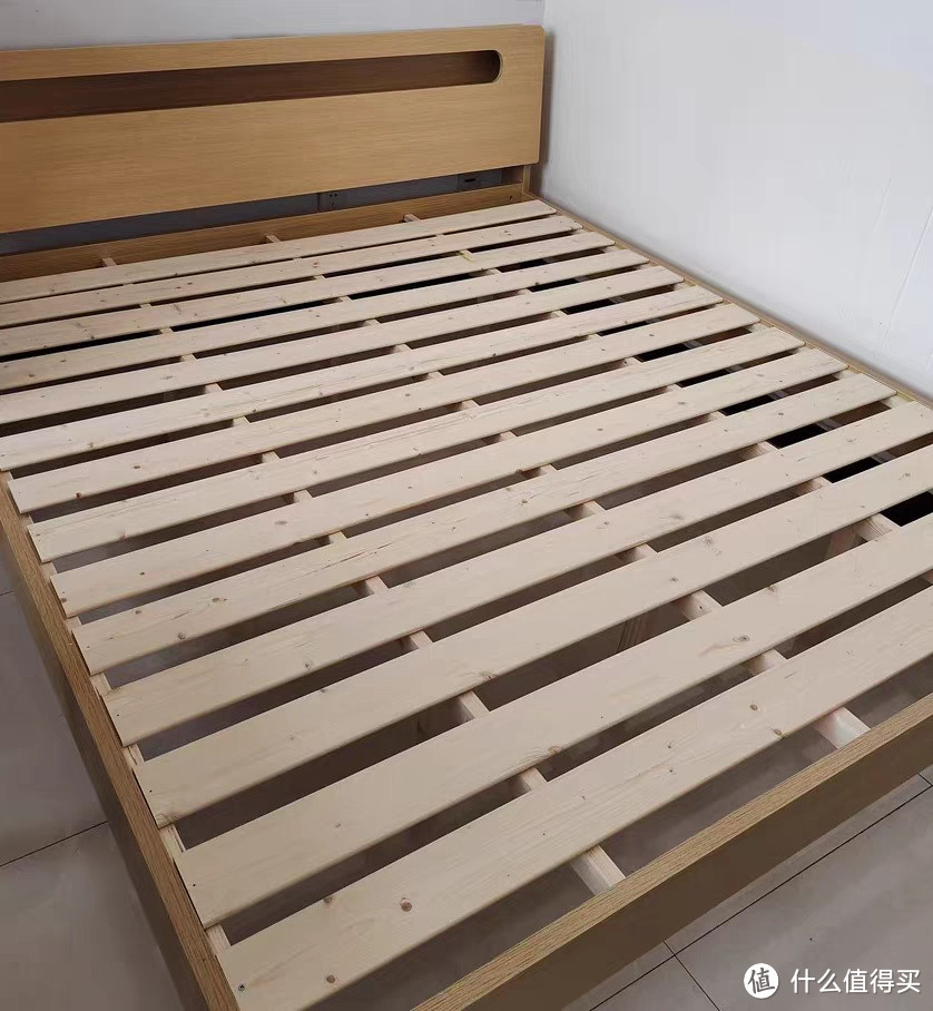 实木床1.8米双人床现代简约卧室出租房用小户型1.2m1.5单人床床架