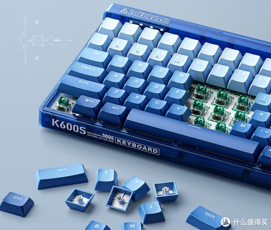 你想要的机械键盘在这里–机械师K600S机械键盘