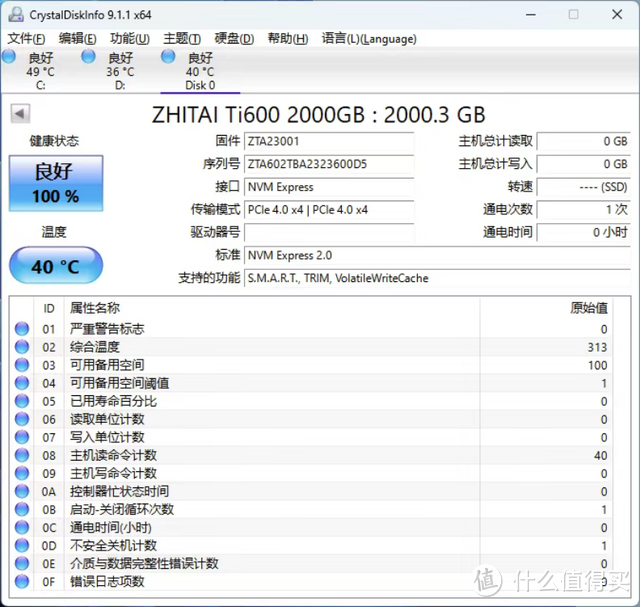 致态Ti600 2TB，三位数的价格，拥有四位数的享受使用体验