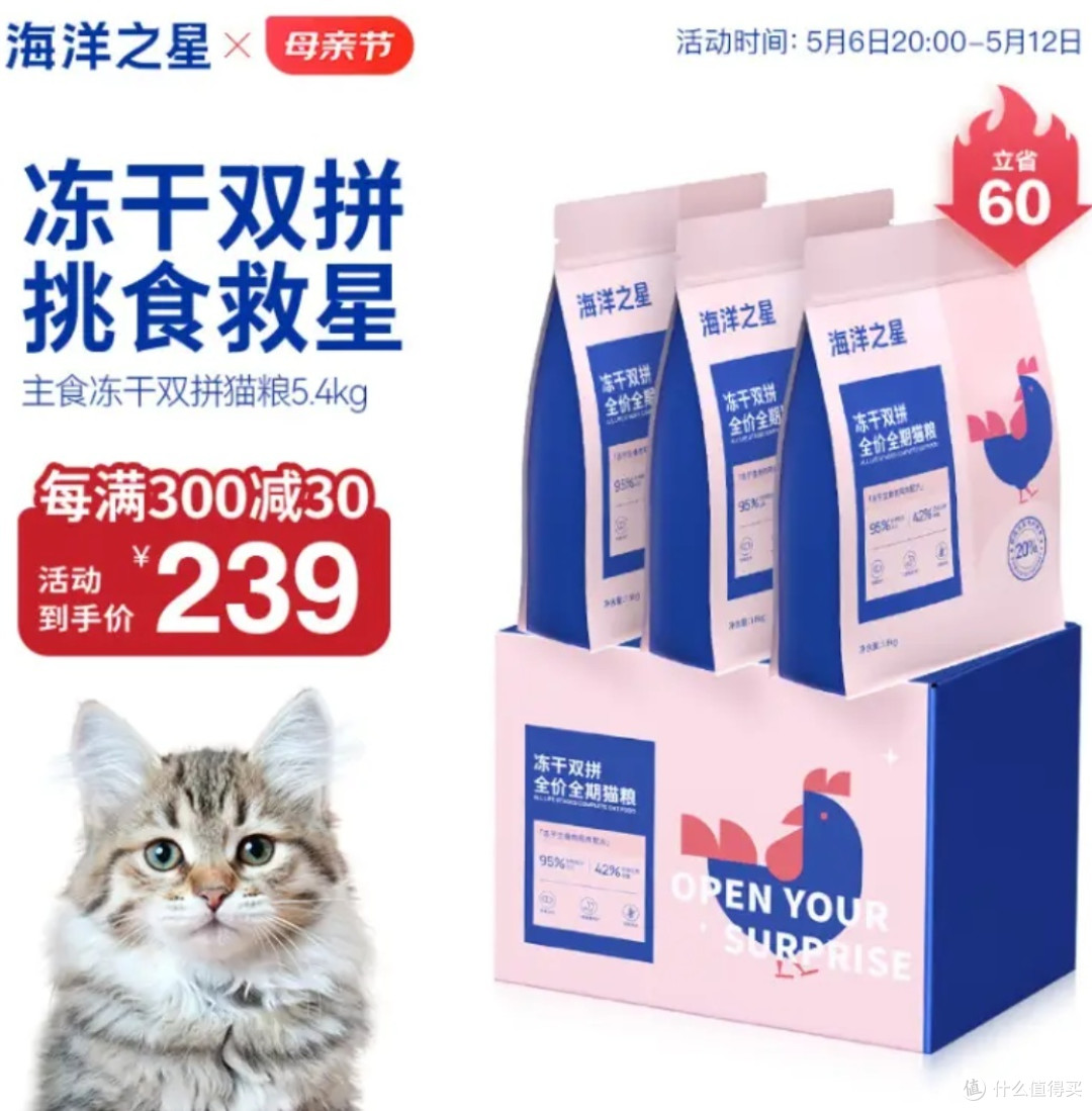 猫主子要长的好,合适的猫粮很重要