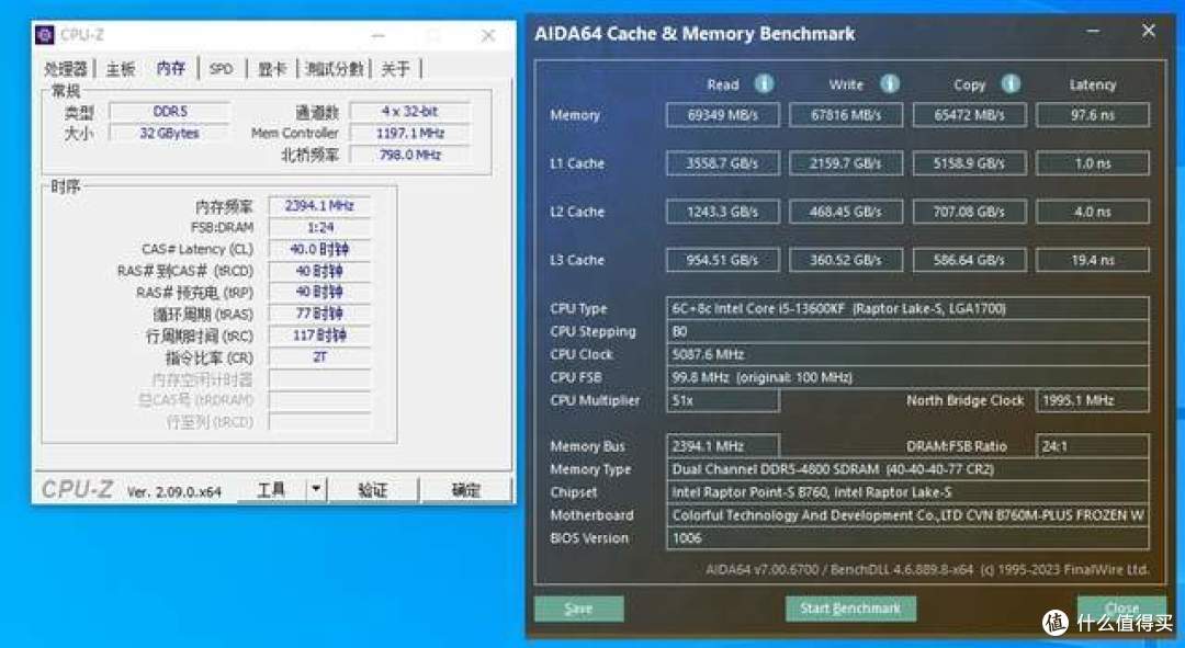 我的首款DDR5装机内存,枭鲸DDR5审判者,32G套条轻松超频6000MHz