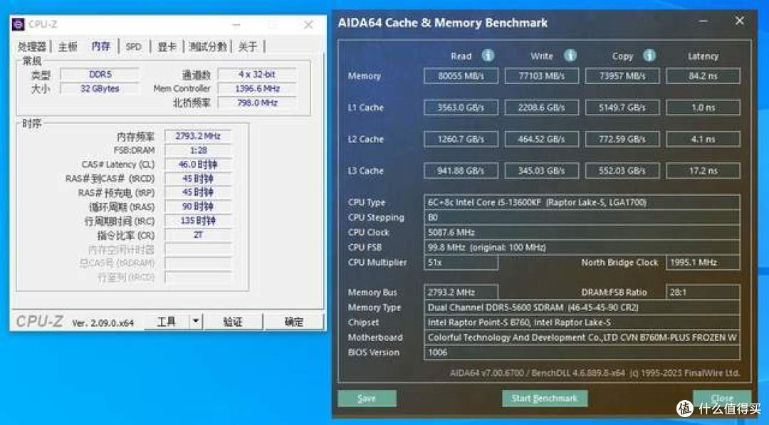 我的首款DDR5装机内存,枭鲸DDR5审判者,32G套条轻松超频6000MHz