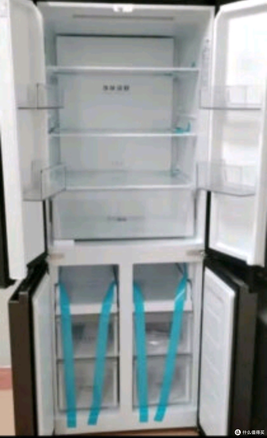 海尔（Haier）465升十字对开双开四开多门电冰箱家用无霜一级能效变频节能超薄嵌入式超大容量