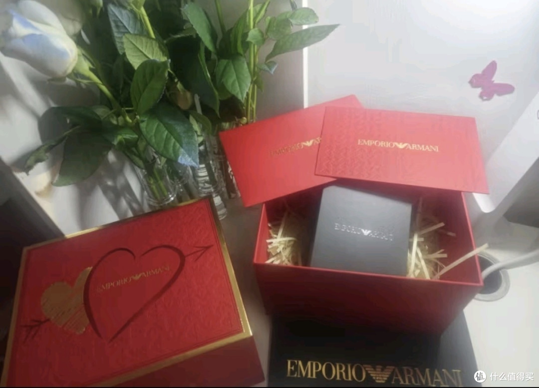 安普里奥阿玛尼（Emporio Armani）手表女士白月光系列石英时尚贝母表盘女表生日礼物送老婆AR1961