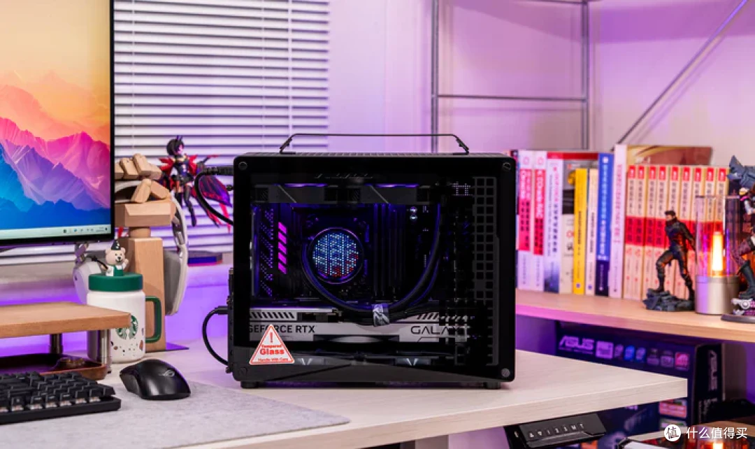 20L的MATX——ROG X670E GENE+4070S金属大师+乔思伯Z20装机展示