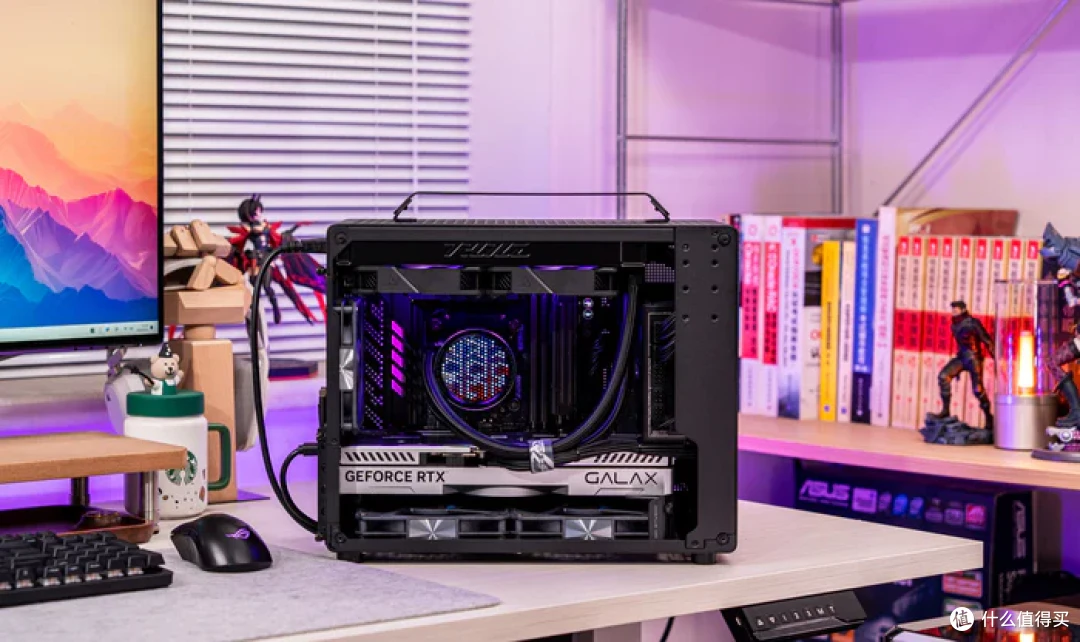 20L的MATX——ROG X670E GENE+4070S金属大师+乔思伯Z20装机展示