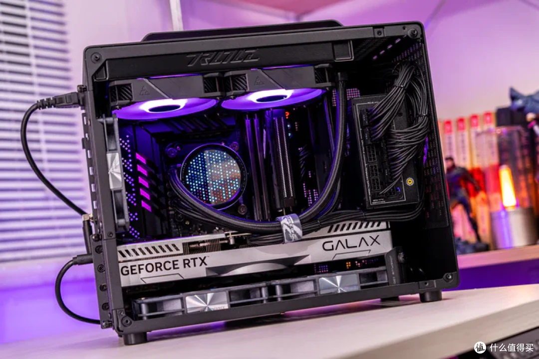 20L的MATX——ROG X670E GENE+4070S金属大师+乔思伯Z20装机展示