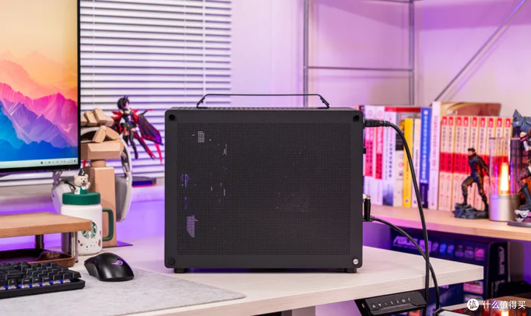 20L的MATX——ROG X670E GENE+4070S金属大师+乔思伯Z20装机展示