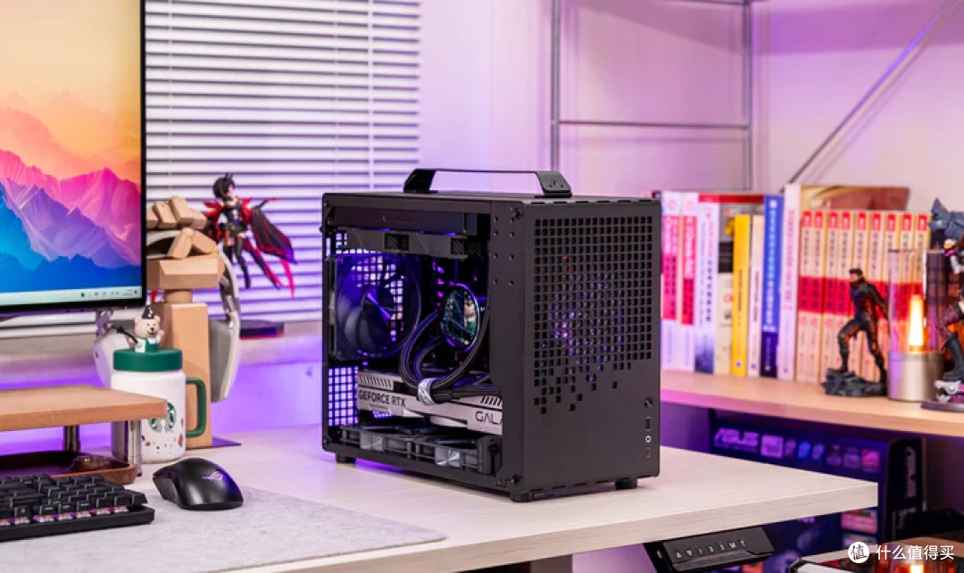 20L的MATX——ROG X670E GENE+4070S金属大师+乔思伯Z20装机展示