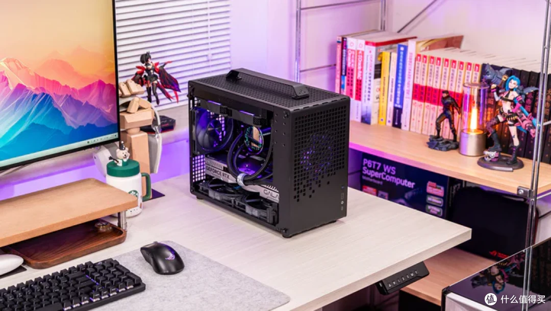 20L的MATX——ROG X670E GENE+4070S金属大师+乔思伯Z20装机展示