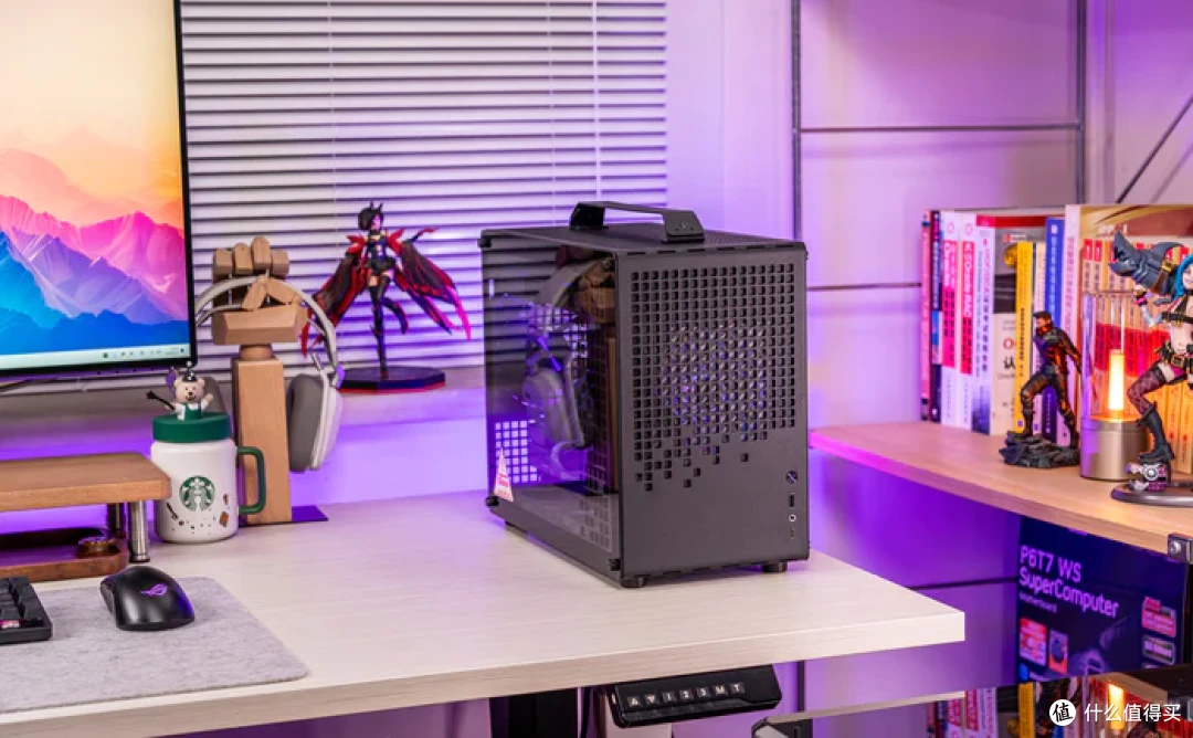 20L的MATX——ROG X670E GENE+4070S金属大师+乔思伯Z20装机展示