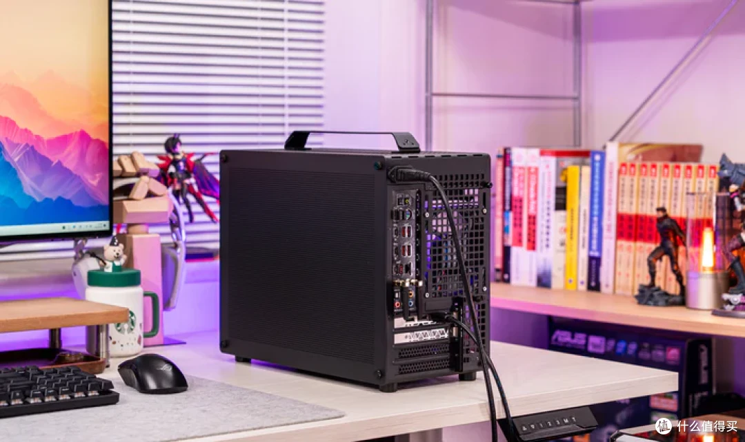 20L的MATX——ROG X670E GENE+4070S金属大师+乔思伯Z20装机展示