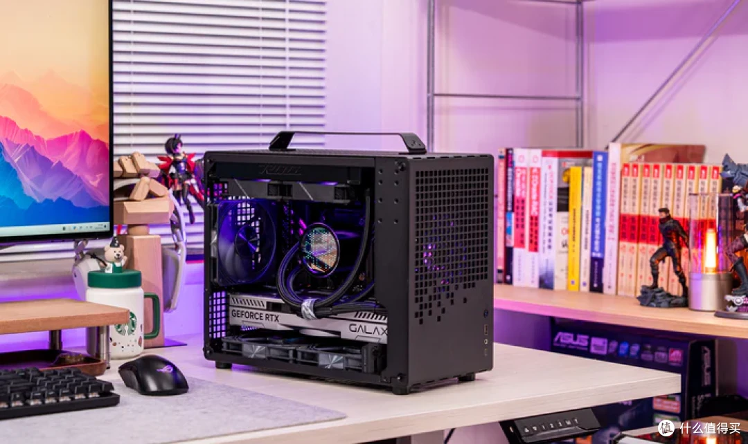 20L的MATX——ROG X670E GENE+4070S金属大师+乔思伯Z20装机展示