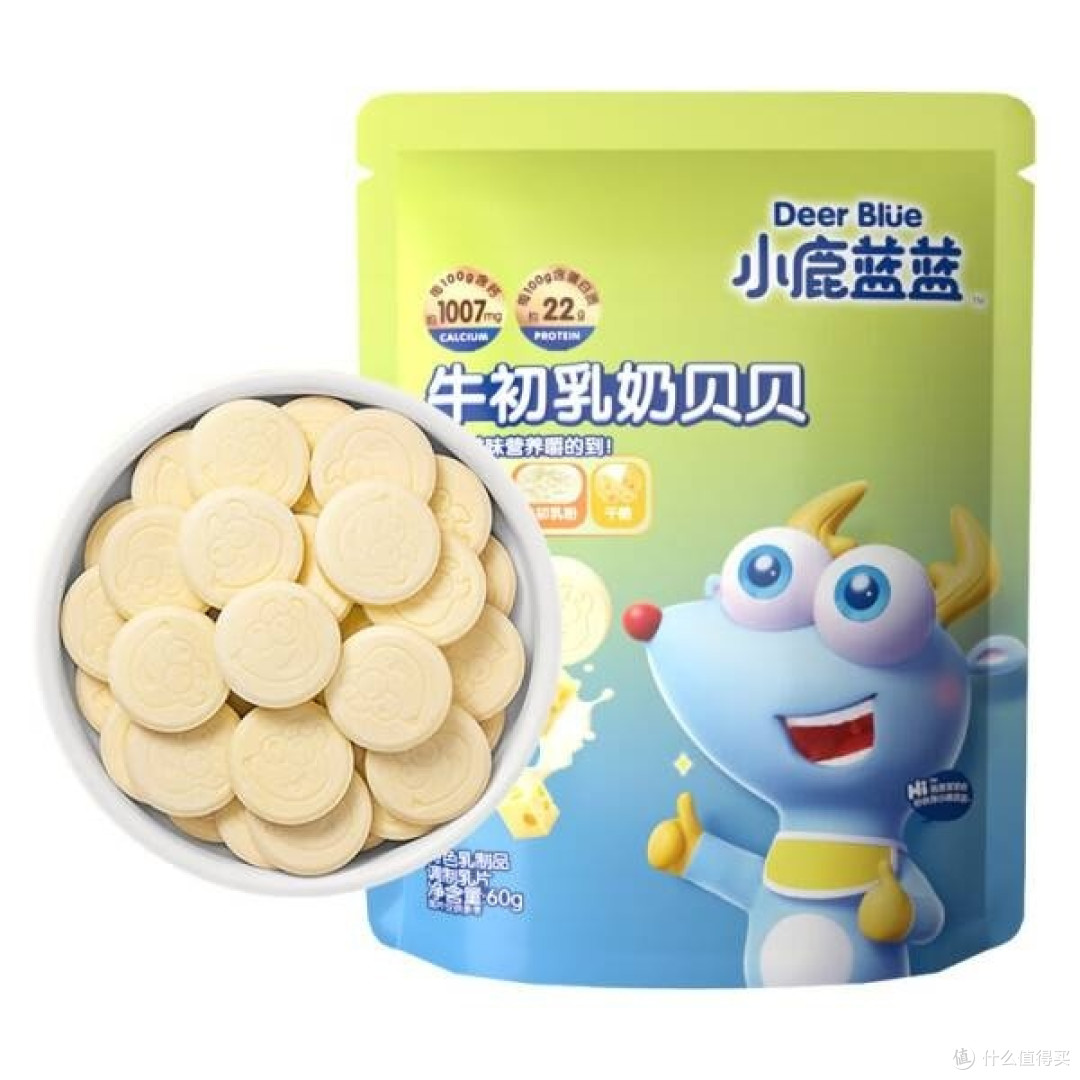 小鹿蓝蓝_牛初乳奶贝贝 奶片:儿童零食的健康之选