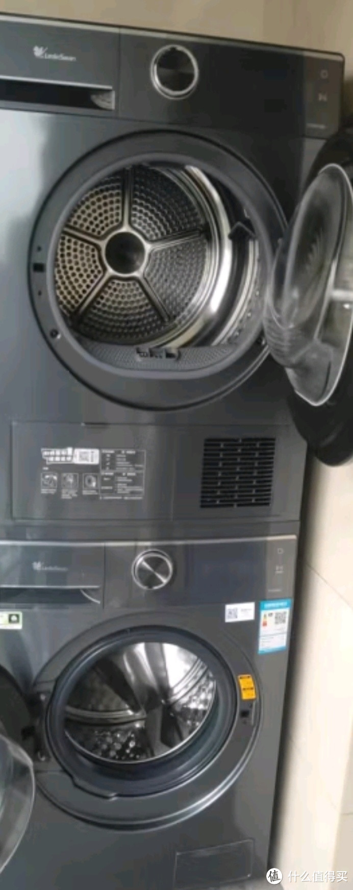 水魔方小天鹅滚筒洗衣机10公斤热泵式烘干机洗烘套装全自动干衣机