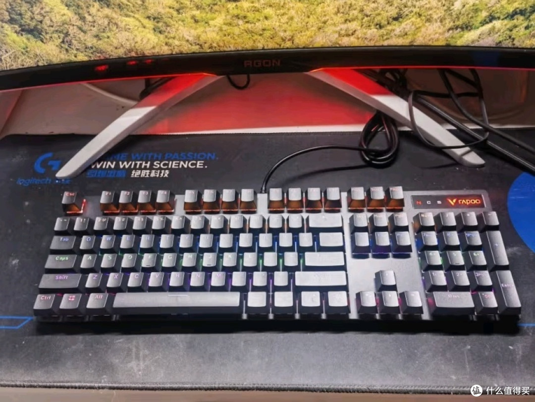 雷柏v500pro,高性价比电竞键盘
