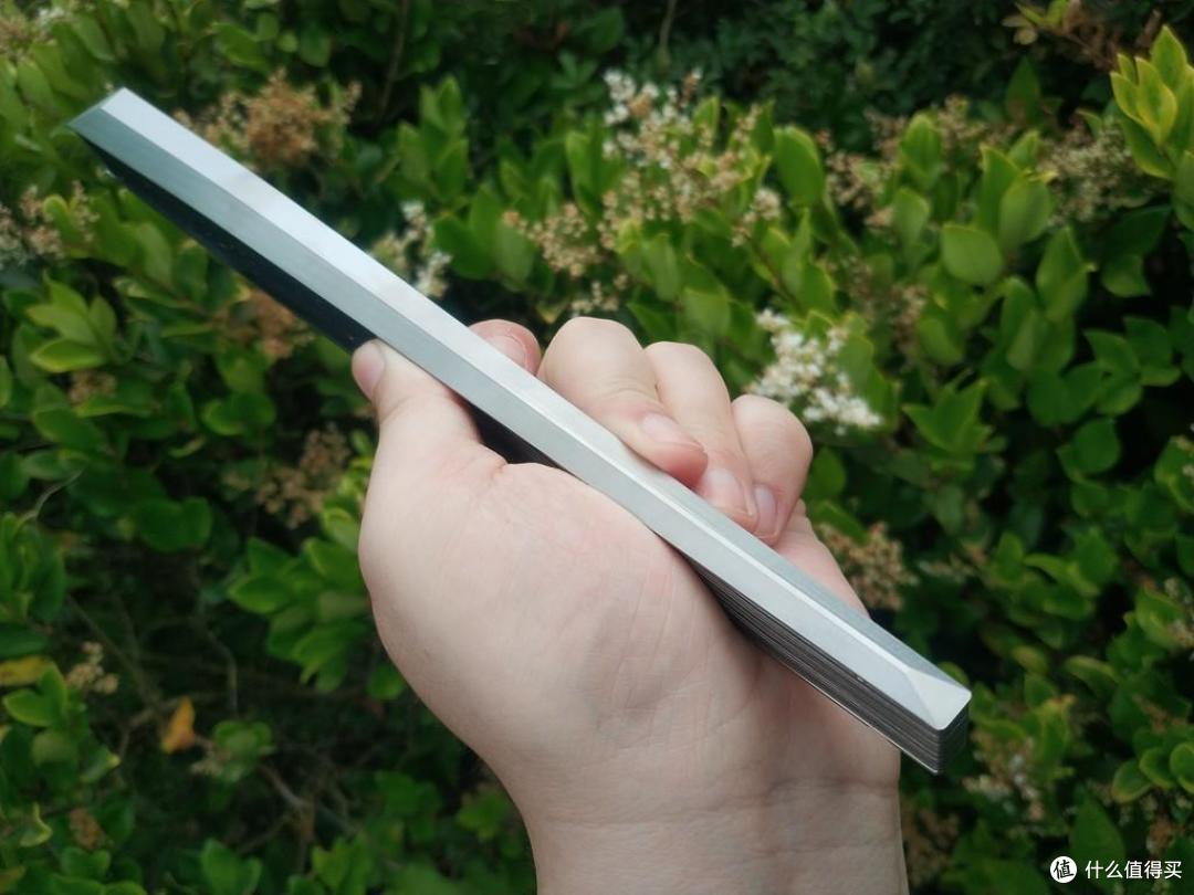 清风徐徐,是净是华也是风流:北斗作全钛无扇钉折扇