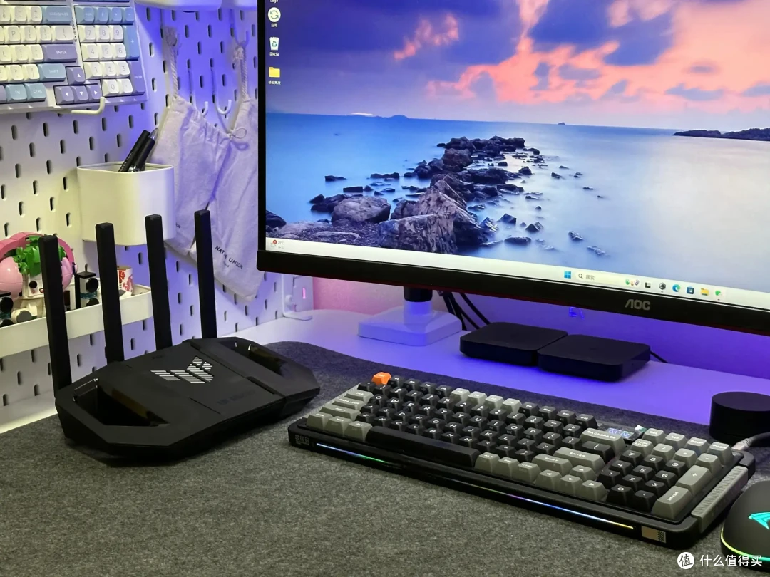 性价比超高的WiFi 7电竞路由器,华硕TUF小旋风BE3600路由器测评