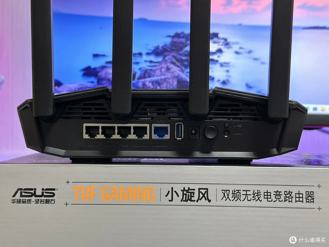 性价比超高的WiFi 7电竞路由器,华硕TUF小旋风BE3600路由器测评