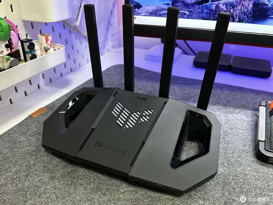 性价比超高的WiFi 7电竞路由器,华硕TUF小旋风BE3600路由器测评