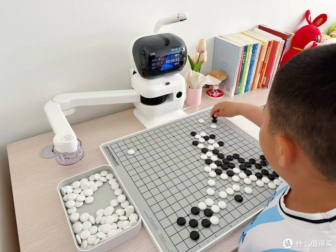 击穿围棋学习痛点！不费眼涨棋力，能打谱会复盘，元萝卜AI围棋机器人，娃的围棋学习好伙伴
