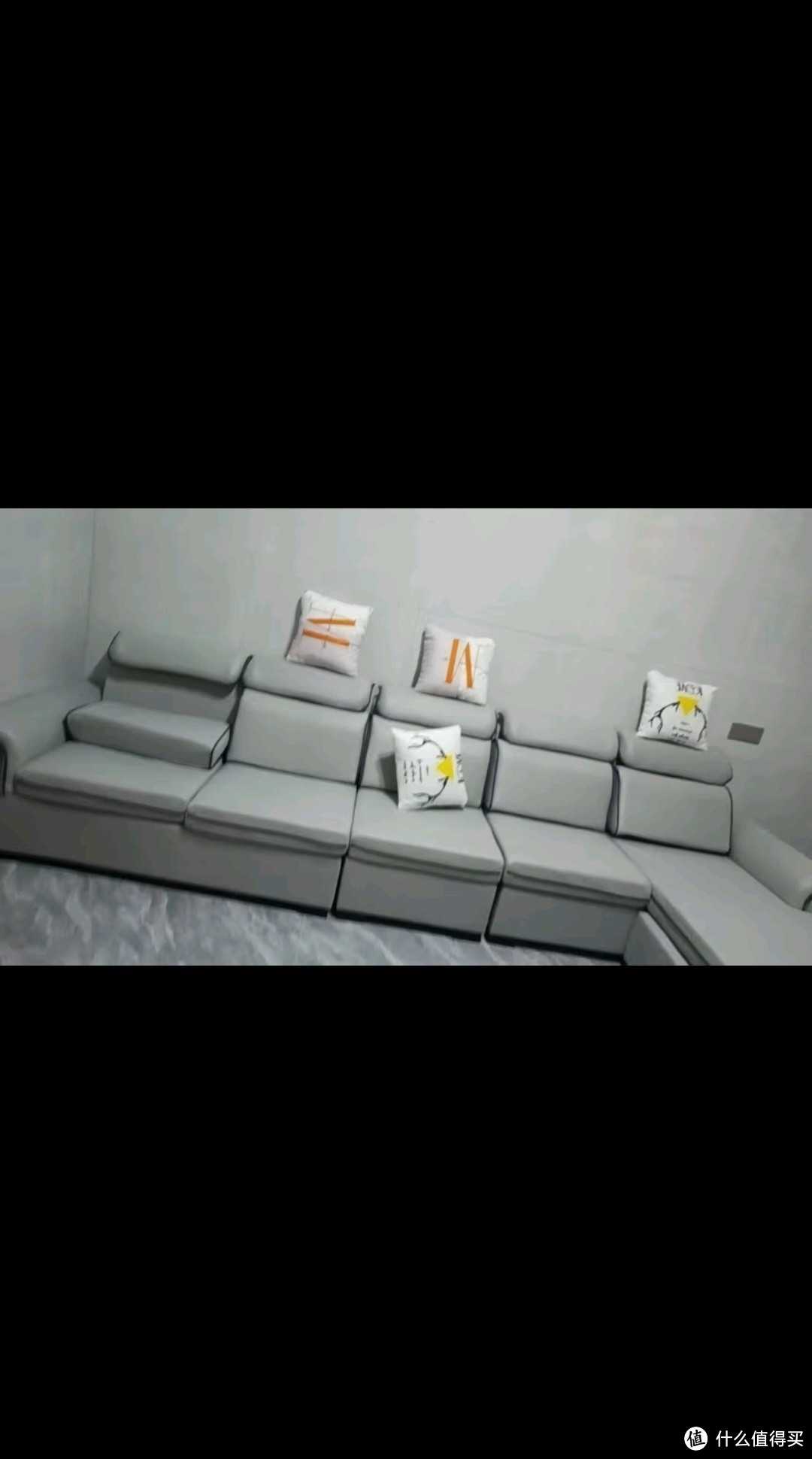 凯施诺布艺沙发 客厅沙发简约现代小户型科技布乳胶沙发实木沙发家具 四人位+脚踏【2.75米】
