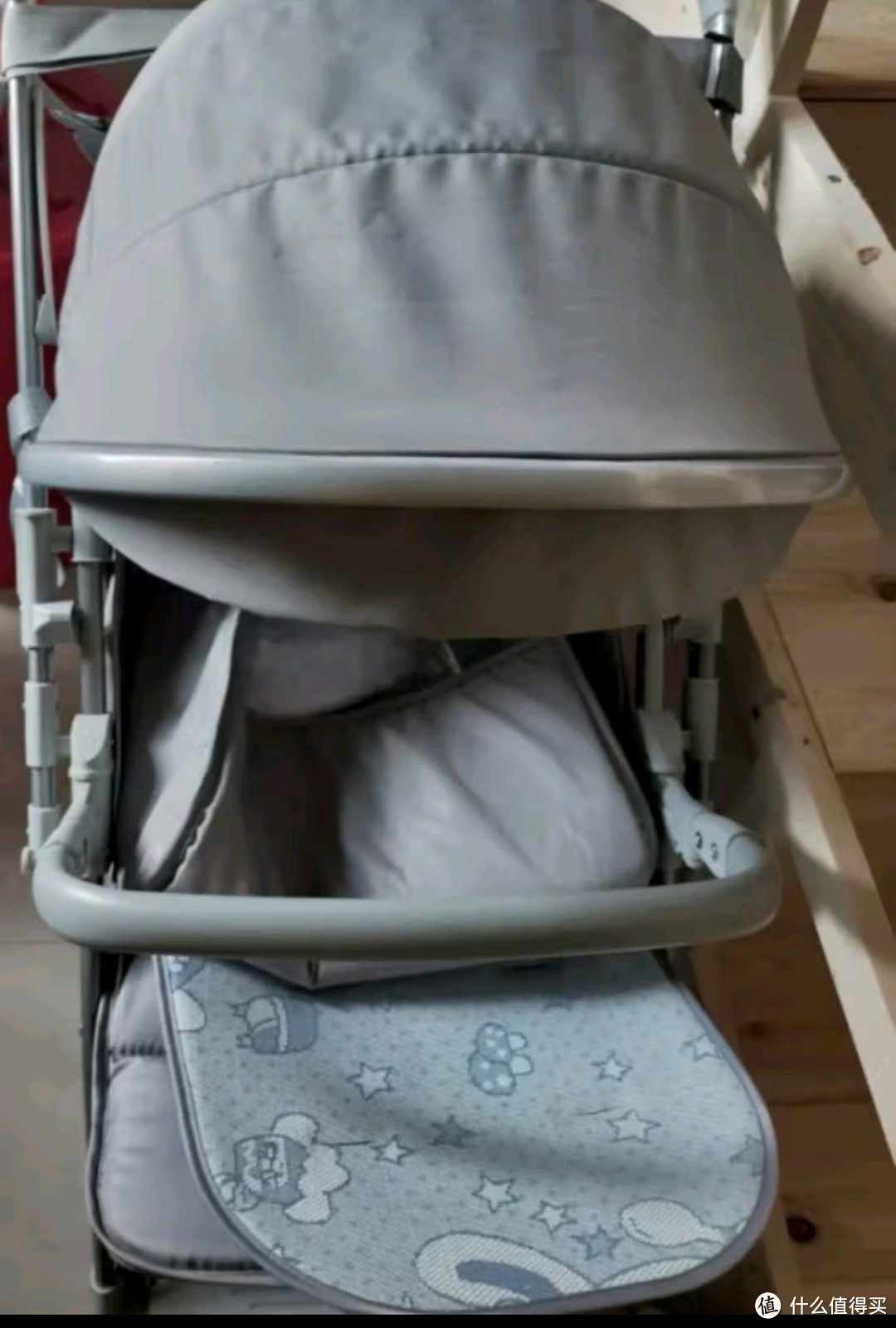盟石遛娃神器婴儿车0-6岁用折叠可坐可躺带减震双向