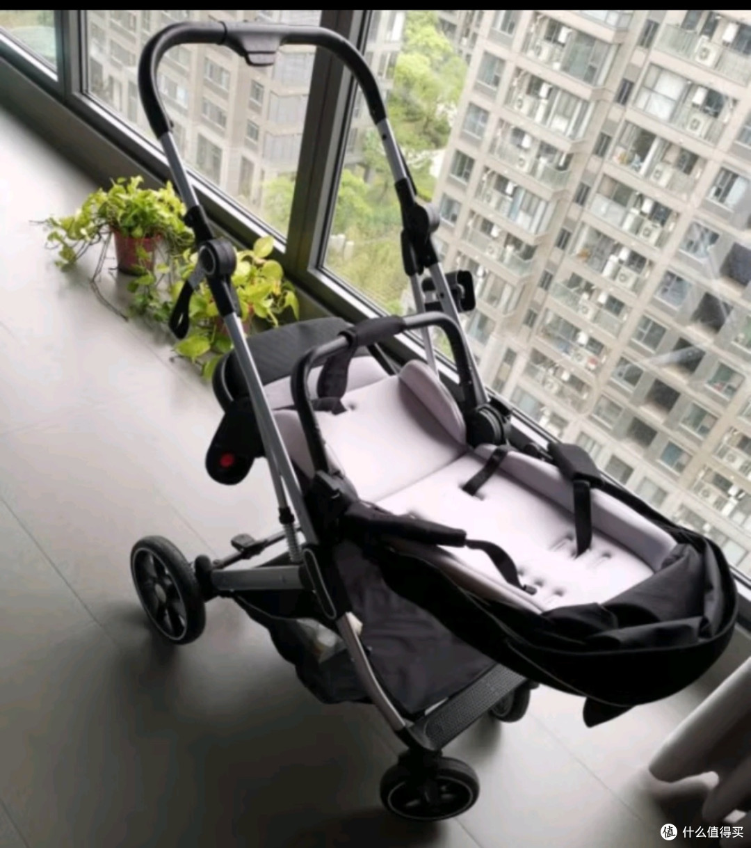 KEDT婴儿推车可坐可躺轻便折叠高景观减震双向婴儿车新生儿宝宝手