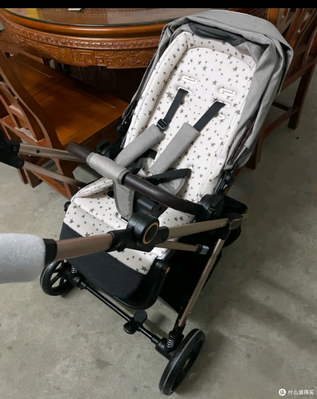KEDT婴儿推车可坐可躺轻便折叠高景观减震双向婴儿车新生儿宝宝手