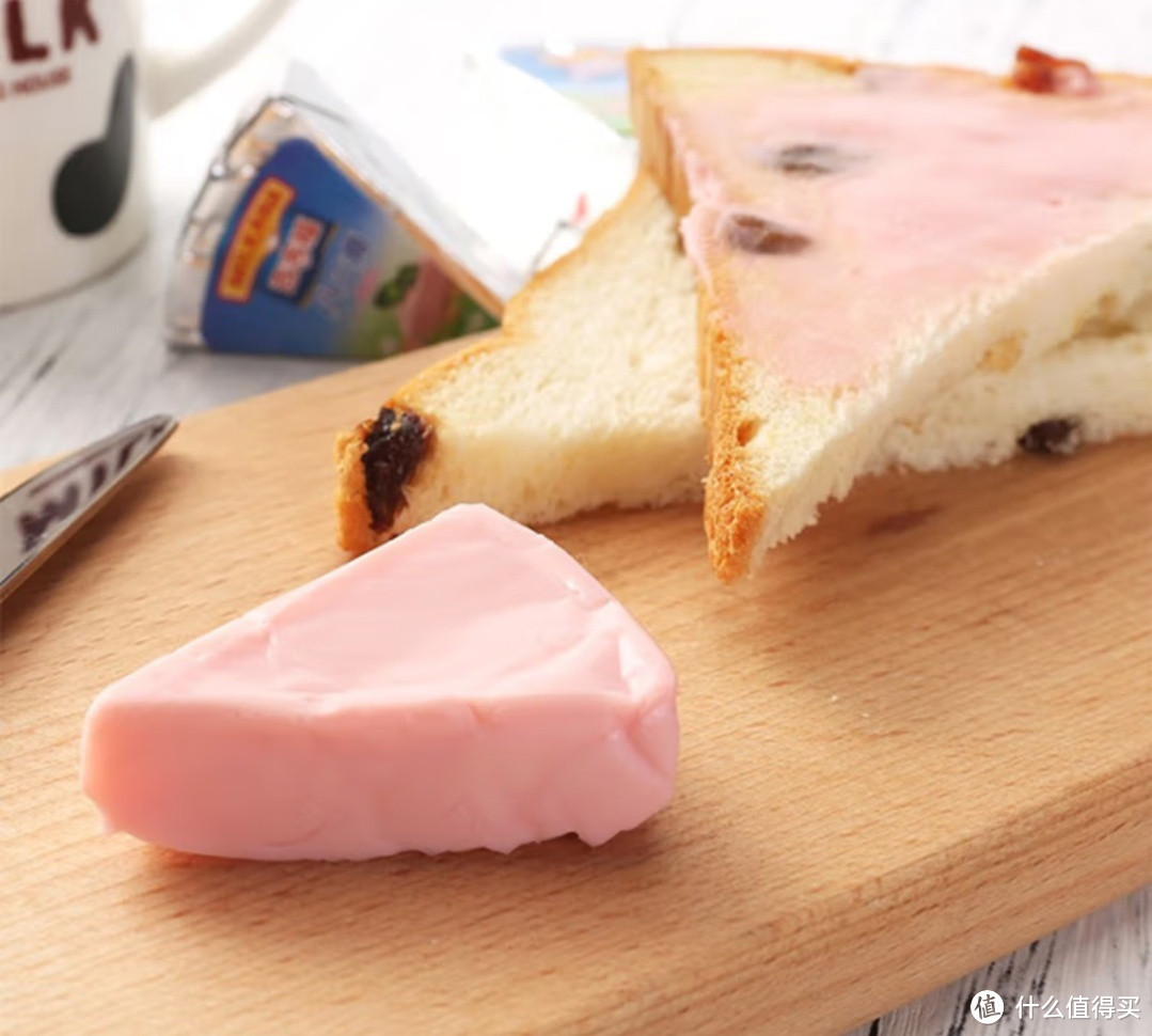 百吉福芝士小三角奶酪，甜蜜草莓味的童年滋味