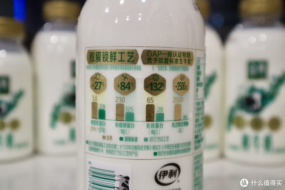 金典鲜牛奶-高含量鲜活乳铁蛋白，免疫球蛋白，乳铁蛋白。伊利旗下巴氏奶中的顶配版为何如此硬核？！