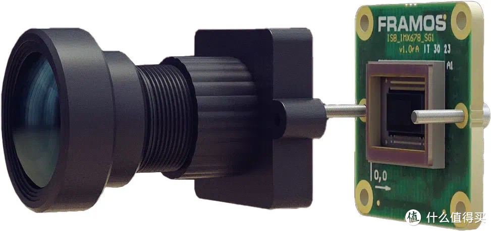 ▲M800搭载了SONY IMX678 CMOS，支持第二代星光夜视技术，像素大小为2x2µm。