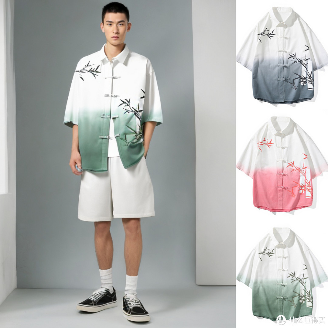 唐风国潮衬衫-传统与现代的中国风尚