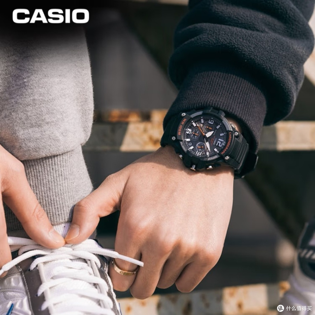 卡西欧(CASIO)手表男士运动学生考试电子日韩表520送男友礼物