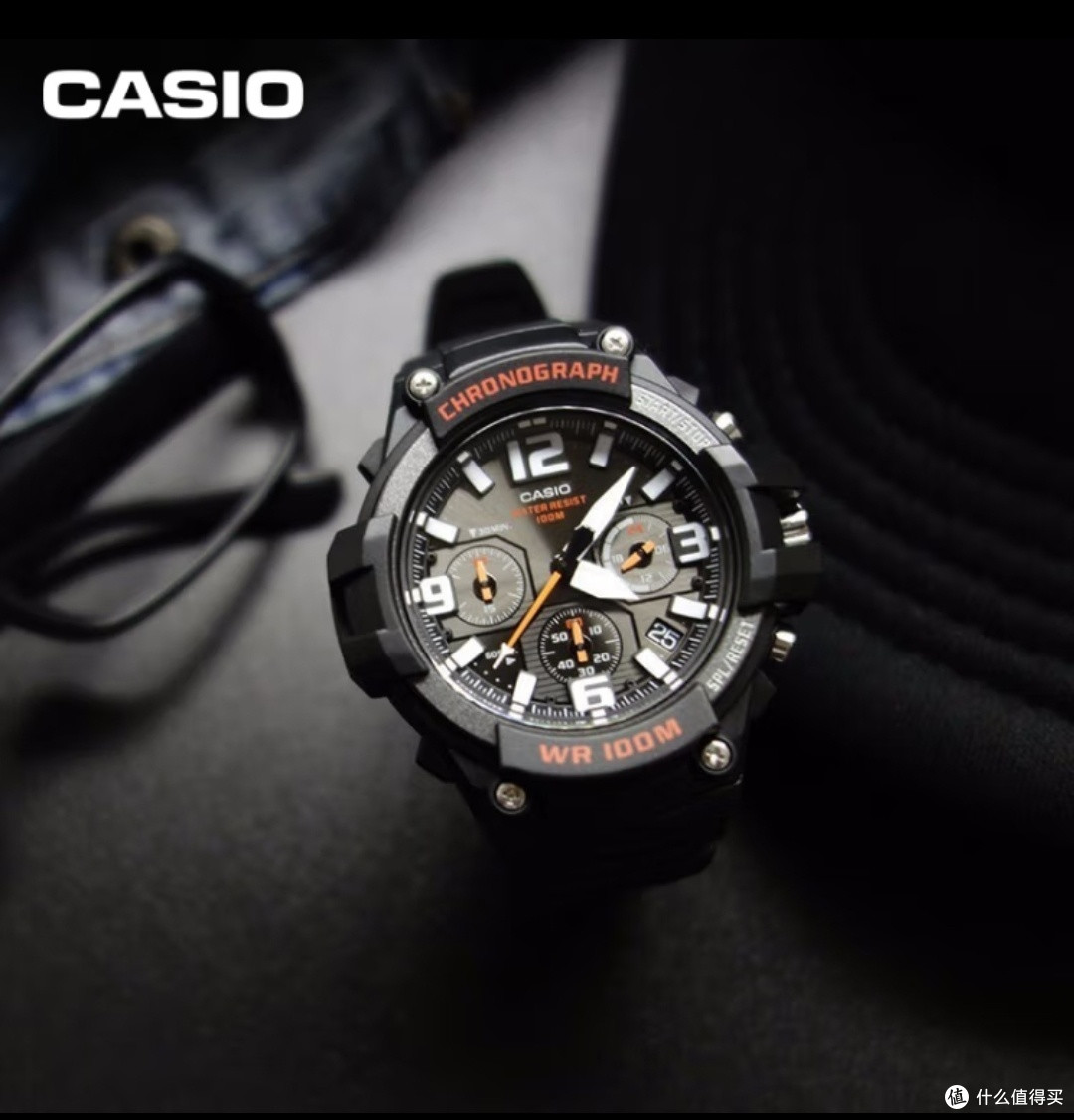卡西欧(CASIO)手表男士运动学生考试电子日韩表520送男友礼物