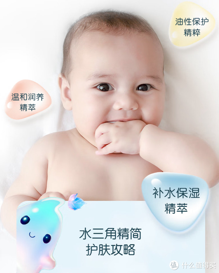 小宝宝就应该使用专业的儿童沐浴洗发产品。