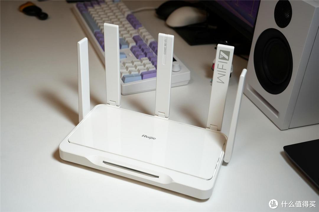 电竞级Wi-Fi7路由器的性价比之选 锐捷雪豹BE50 WiFi7电竞路由器