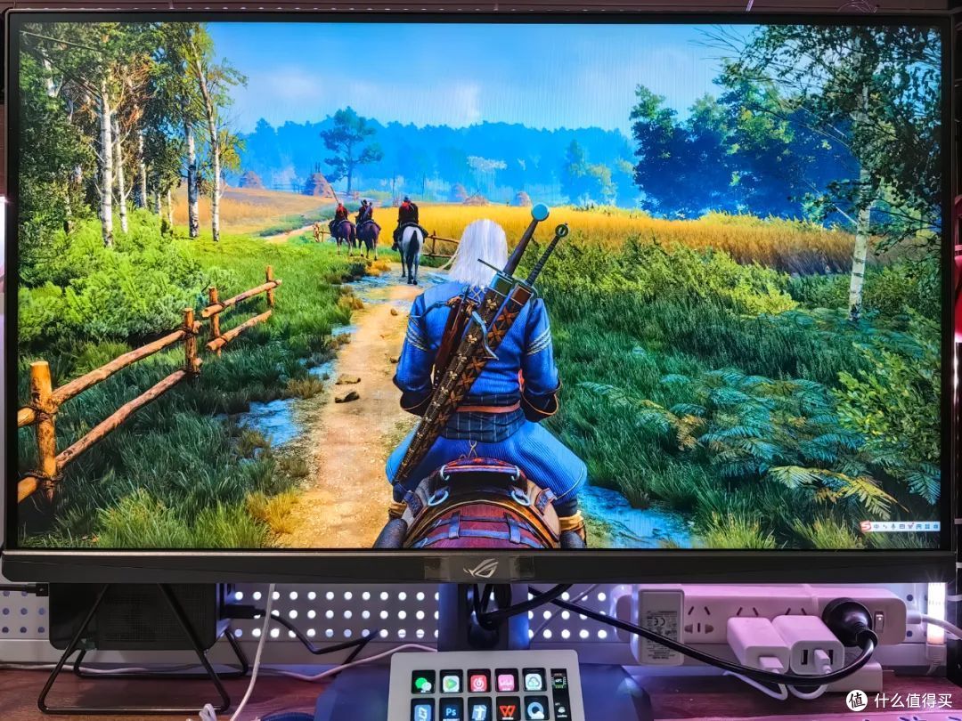 降价了!180hz高刷 ai驱动拖影消除,rog xg27acs电竞显示器实测