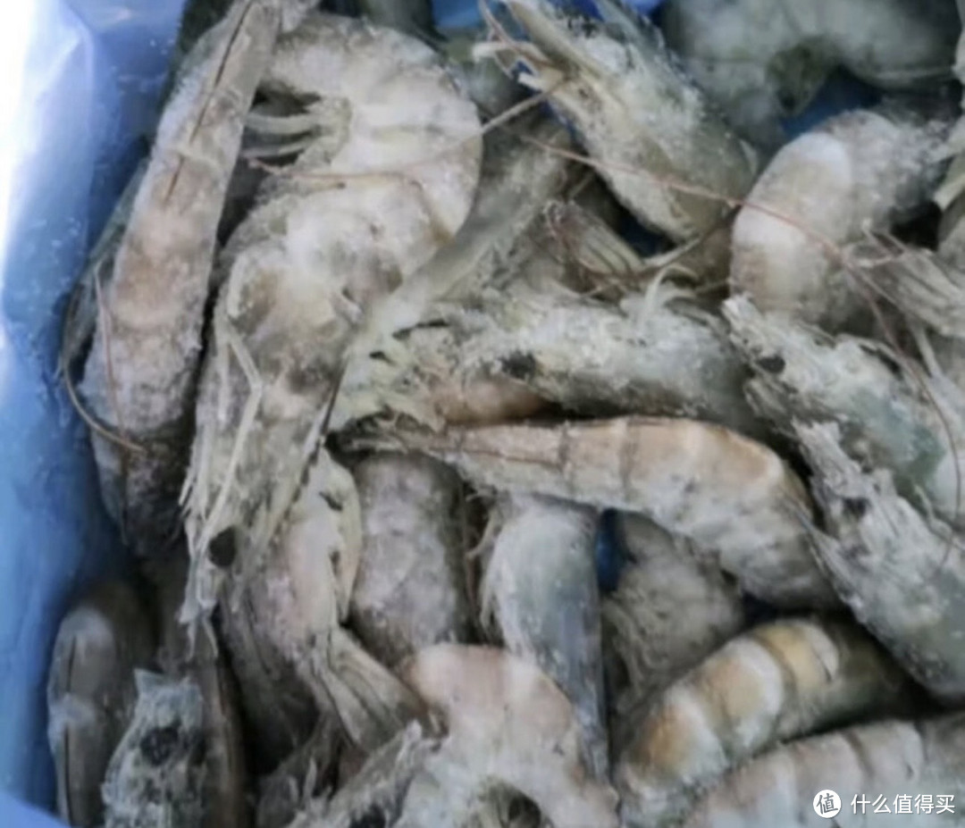 ￼￼禧美海产  厄瓜多尔白虾1kg/盒 50-60只(大号)盐冻大虾 烧烤 生鲜 海鲜￼￼