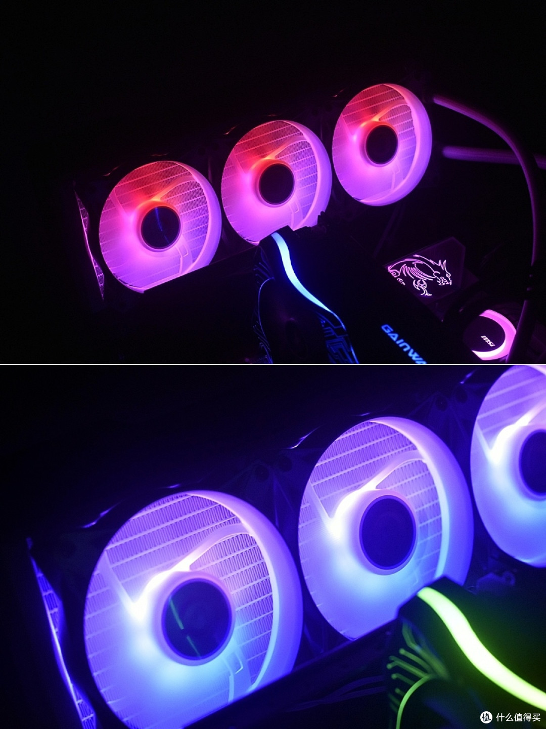 宛若霜雪 微星寒冰MAG CORELIQUID E360 WHITE 白色限定一体式水冷 体验分享