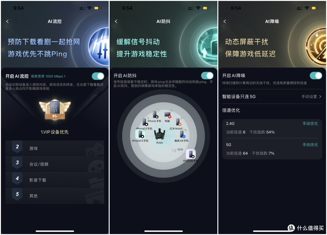 200平大户型全屋WiFi首选：锐捷天蝎BE72 Pro电竞路由器，支持WiFi7