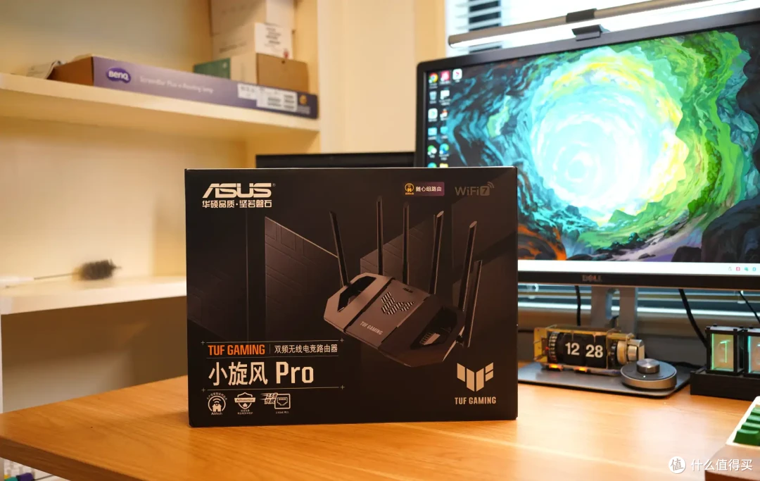 想换WiFi7路由器的同学们，这款TUF小旋风Pro BE6500值得推荐