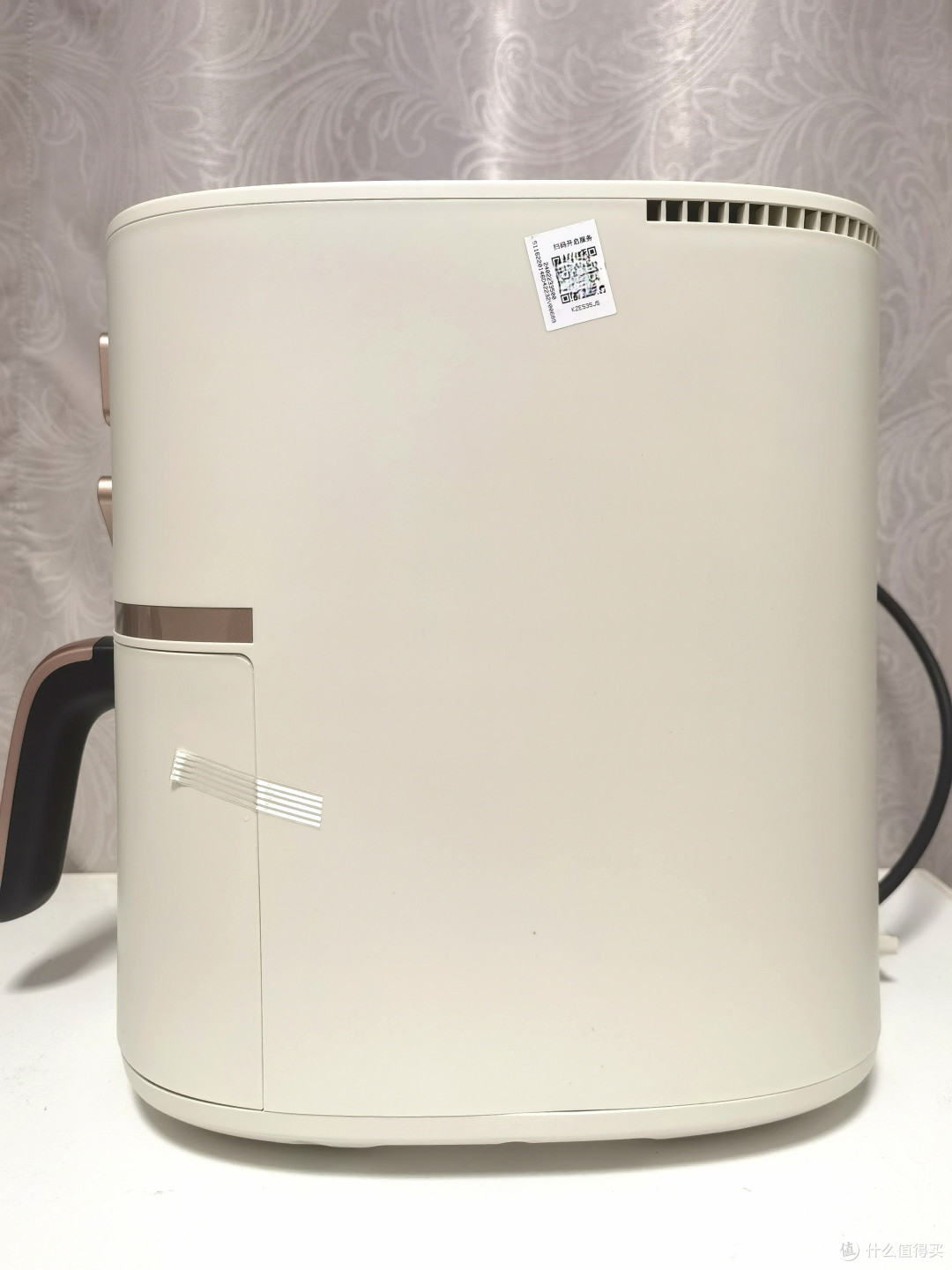 美的空气炸锅,5.3L大容量,免翻面,易清洗,炸烤一体方便实用