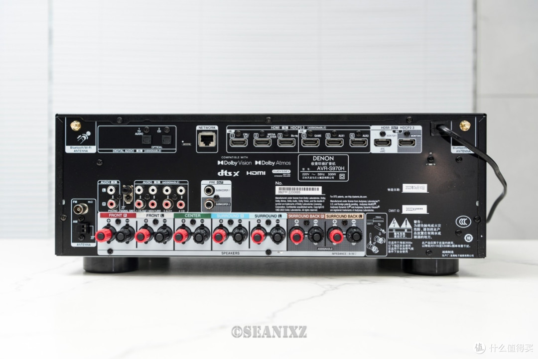 万元级高性价比家庭影院配置:天龙AVR-S970H功放机+普乐之声MXT 5.1.2组建自己的定制家庭影院&实测分享