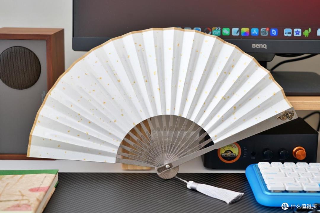 一把钛扇送自己当生日礼物：Fegve费戈麒麟全钛合金折扇分享