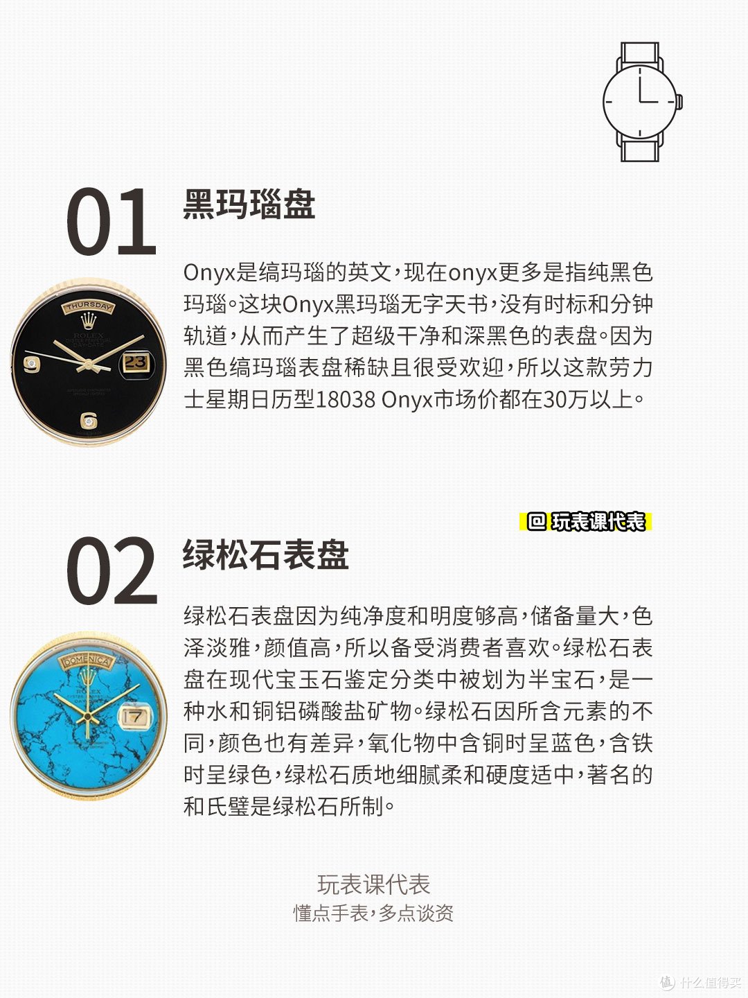 知道劳力士特殊材质表盘，说明你很懂手表